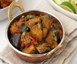 Brinjal Bhaji (Aubergine)