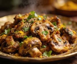 Mushroom Bhaji